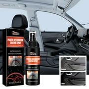 Tools,Automotive Dashboard Paint,Plastic Refinish Spray,120ml,Leather Panel Restoration,Car Paint Touch-Up,Vehicle Upholstery Repair,Auto Interior Refurbishment,Mother's Day Gifts|Plastic,Black